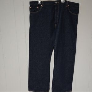 NWT Mens Levis 517 Boot cut 44x30 dark denim jeans